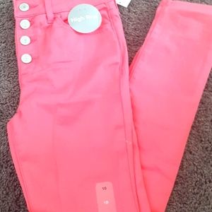 Pink Jean's from Gap size 10